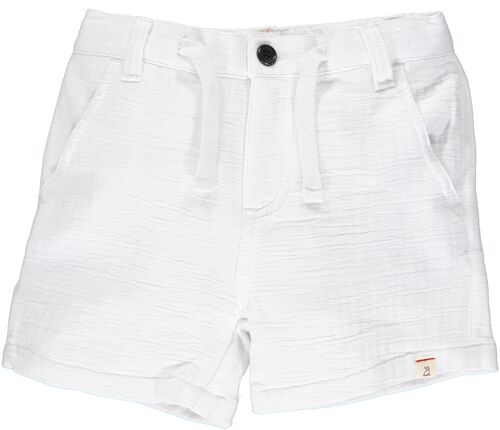 CREW gauze shorts White teens
