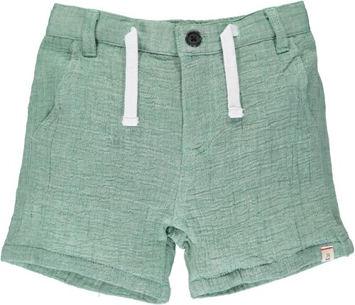 CREW gauze shorts Green