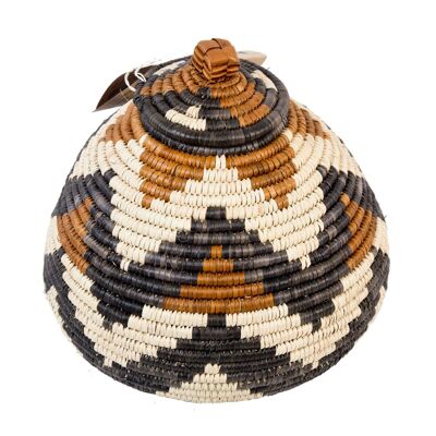 Zulu Ukhamba - traditional basket TR88.2