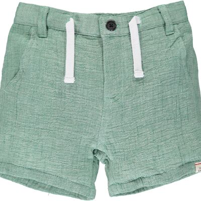 CREW gauze shorts Green teens