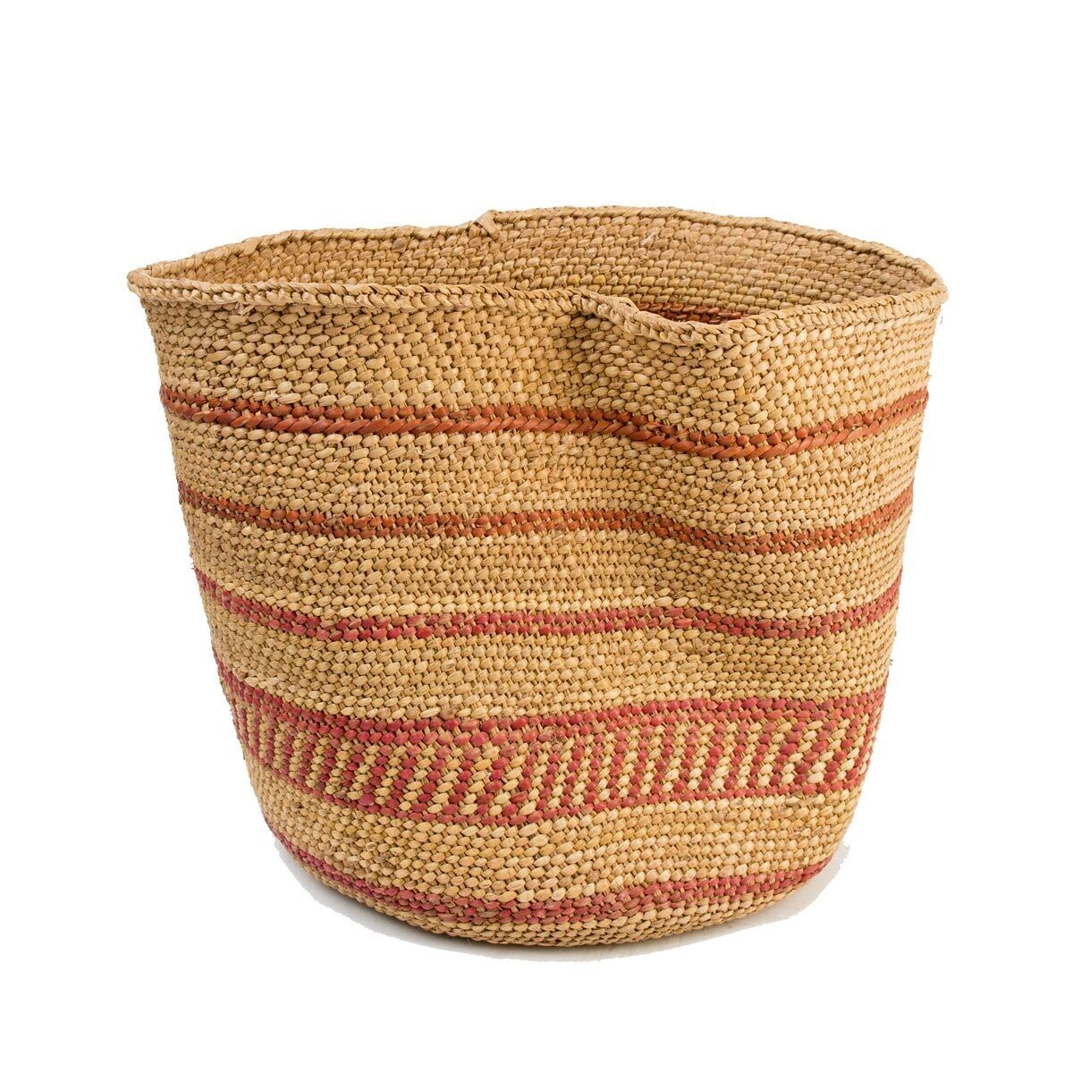 Panier Hey Hey Iringa - Rayé Rouge 45D