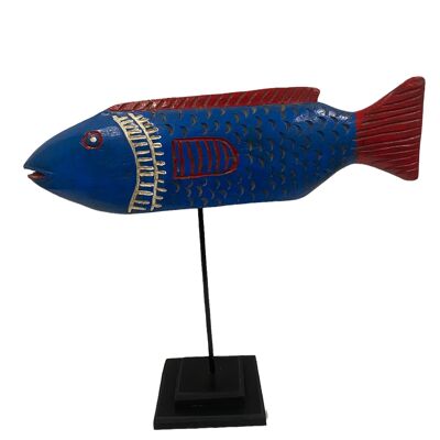 Panzerpuppe Fisch Blau - (42.3)