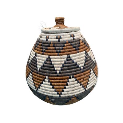 Zulu Ukhamba - traditional basket (23.1)