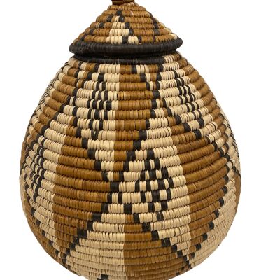 Zulu Ukhamba - traditional basket (TR9.10)