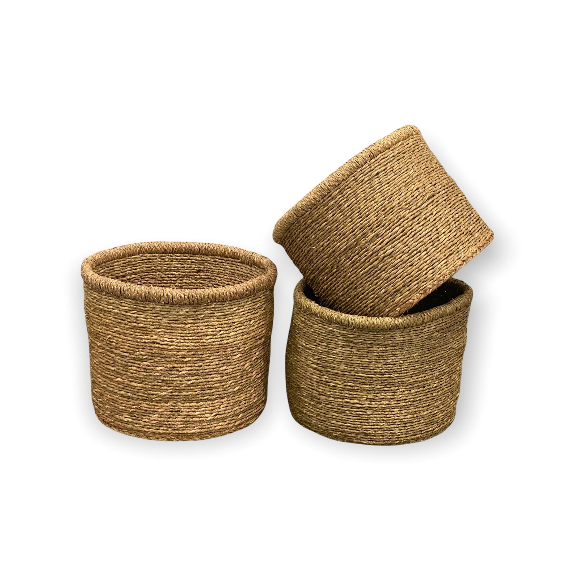 Panier d'herbe tissé à la main Lutindzi - Swaziland