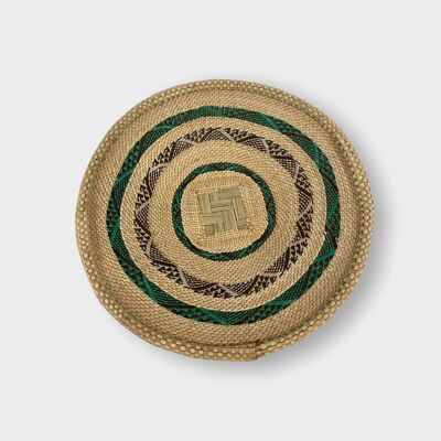 Tonga Baskets - Coloured Green (30.3)