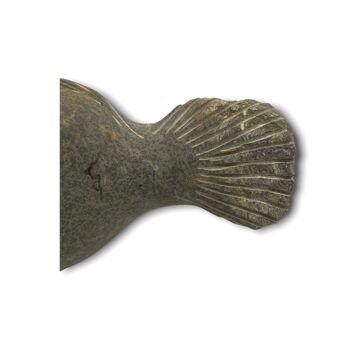Sculpture de poisson en pierre - Zimbabwe (35,1) 2