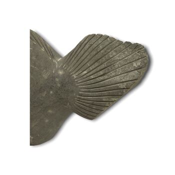 Sculpture de poisson en pierre - Zimbabwe (35.2) 3