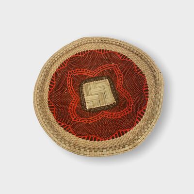 Tonga Baskets - Colour Red (S30.37)