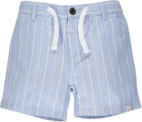 CREW shorts Blue/red/yellow stripe teens
