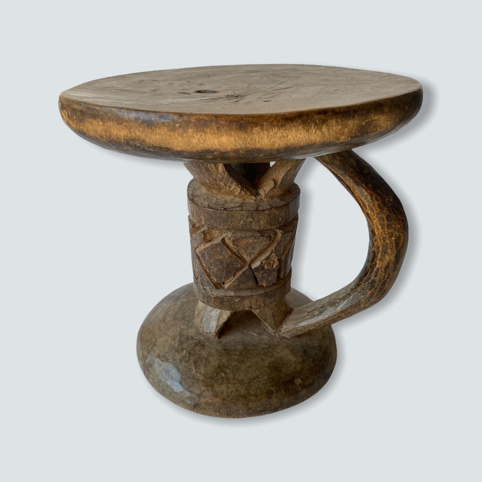 Tabouret Tonga Vintage - Zimbabwe - L (05)