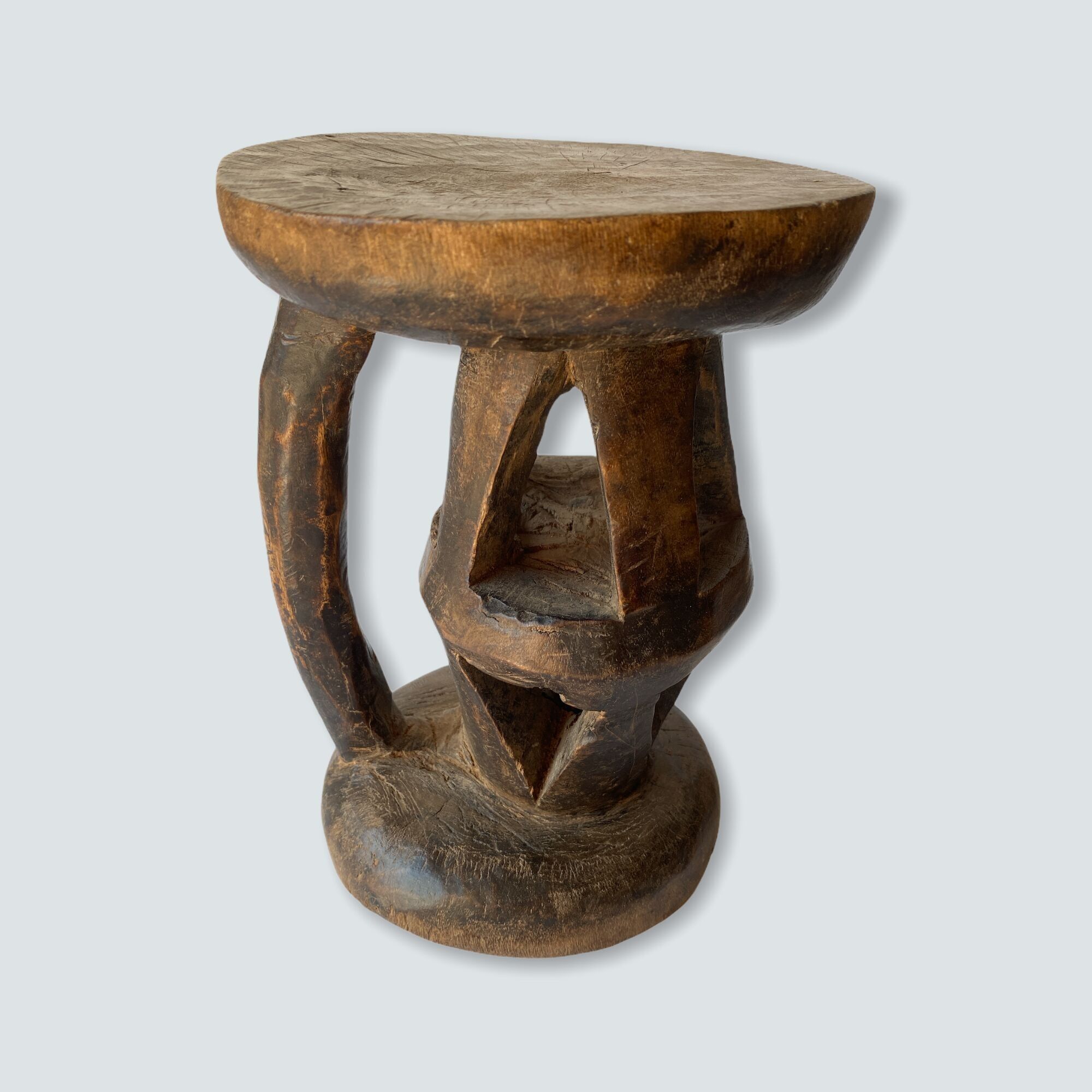 Tabouret Tonga Vintage - Zimbabwe - M (02)