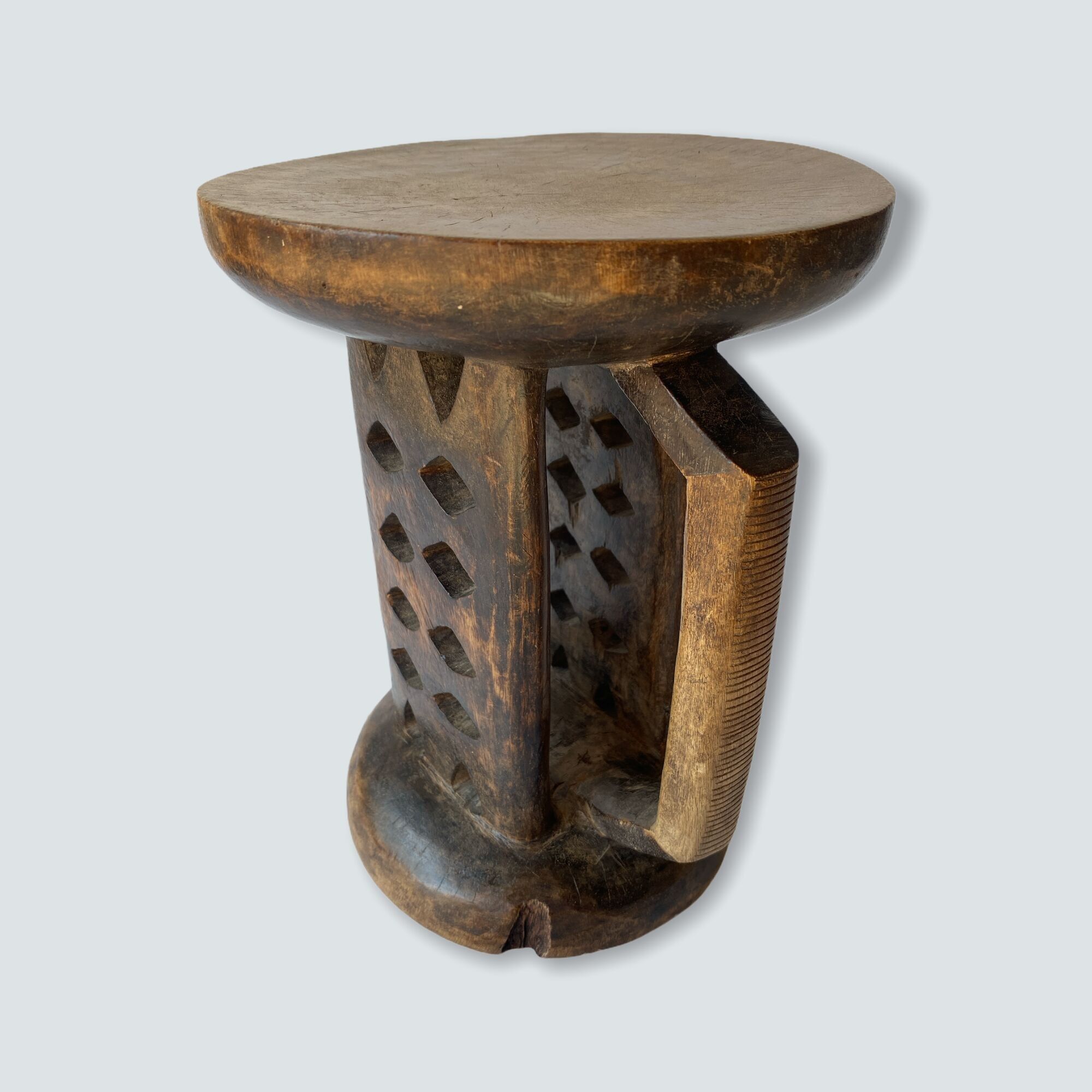Tabouret Tonga Vintage - Zimbabwe - M (05)