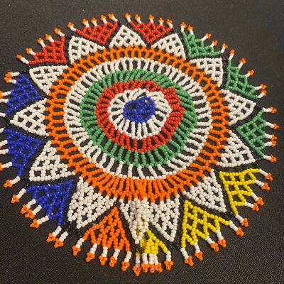 Beaded placemat L - South Africa