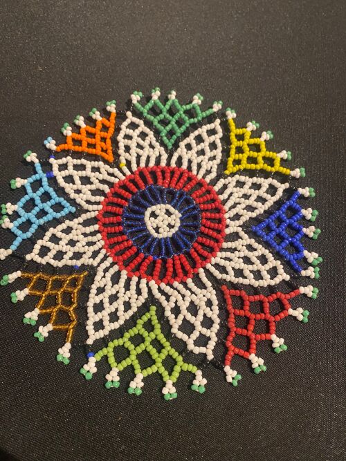 Beaded placemat M - South Africa