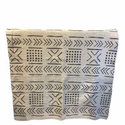 Mud Cloth Handwoven Throw