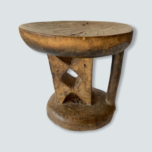 Vintage Tonga Stool - Zimbabwe - L (01)