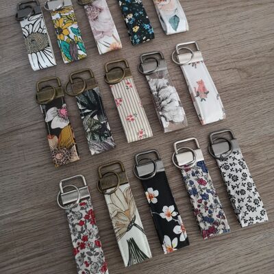 Fabric key rings