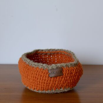 Panier en crochet 6