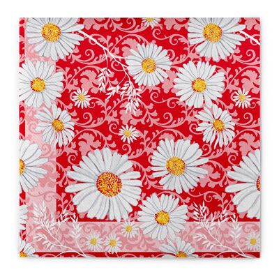 Serviette Lissy in Rot aus Linclass® Airlaid 40 x 40 cm, 50 Stück