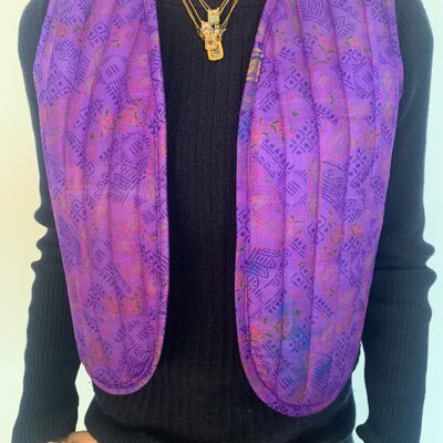 Sleeveless Paloma quilted bolero vest number 6