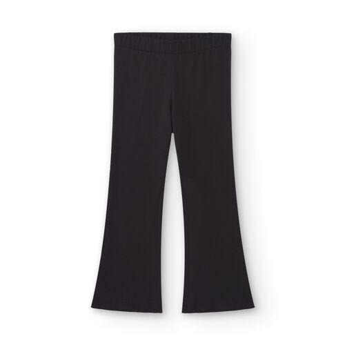 Girl Trousers plush Paflare