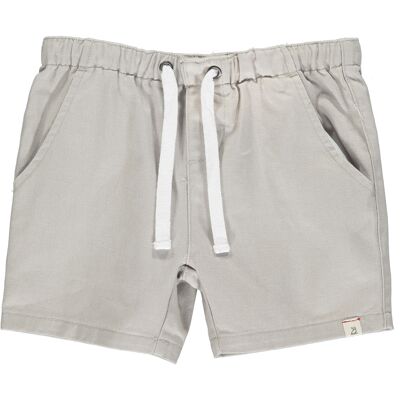 Pantaloncini HUGO in twill Grigio chiaro