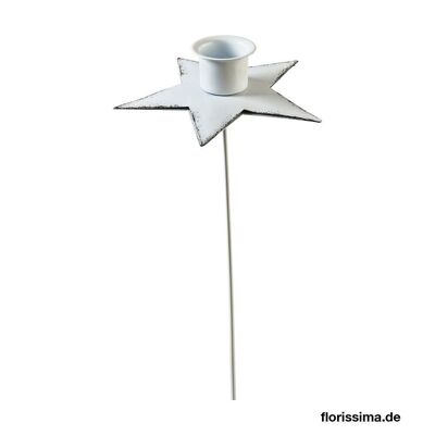 Sternleuchter - Weiß - 27 cm - 4 Stück - Weihnachtsdekoration