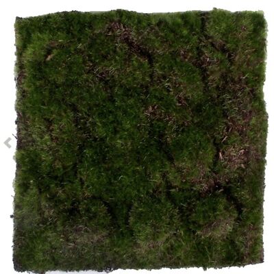Green artificial moss - 20 x 20cm