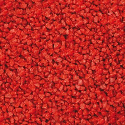 Carmine red gravel 2-5mm 3kg bucket
