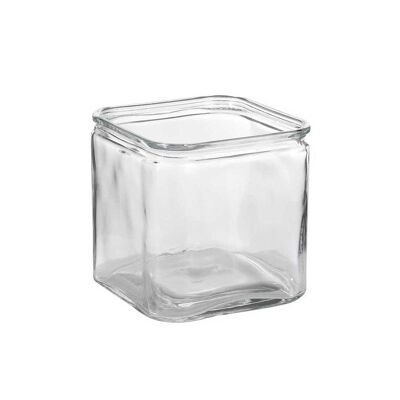 Cubo Quadrato in Vetro 10x10cm
