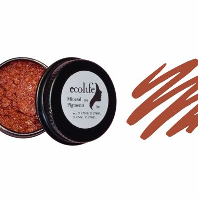 Mineral Eyeshadow in Loose Powder 04 - Ecolife Cosmetics