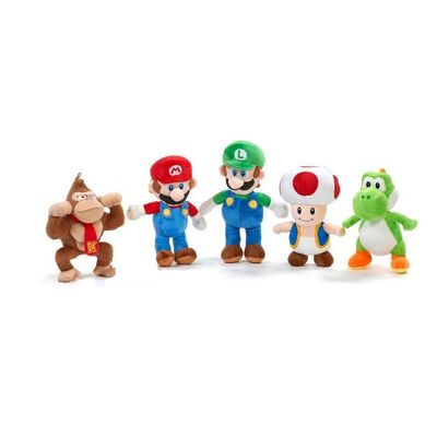 Super Mario Nintendo 5 MD Assort Size 1.5 22cm