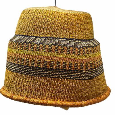Lampe de panier tissée à la main