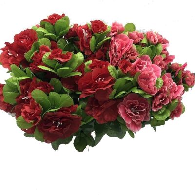 Palo Azalea - Assortimento Rosso e Rosa - H 40cm