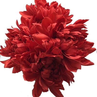 Piquet Dahlia Rouge Maeva 53cm