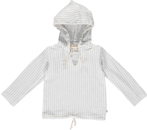 ST.IVES Gauze hooded top White kids