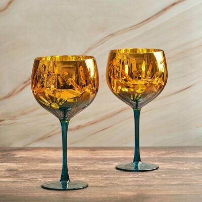 Set of 2 Fiesta Gin Glasses