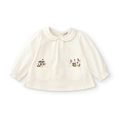 Baby long sleeve collar baby shirts / blouses BOLSITON