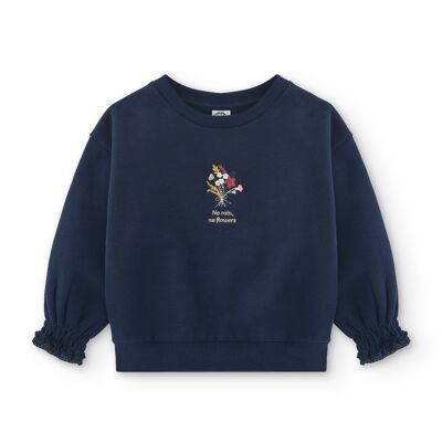 Girl embroidered sweat.closed JAMILLIN