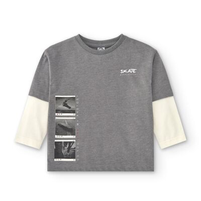 Langarm-Grafik-T-Shirts für Jungen CASTAKE