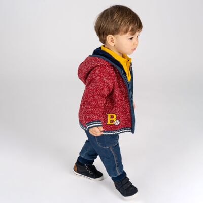 Baby knit appliques cardigans / cardigan RITRICOTY