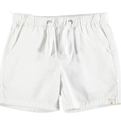 SHORTS HUGO TWILL BLANCO niños