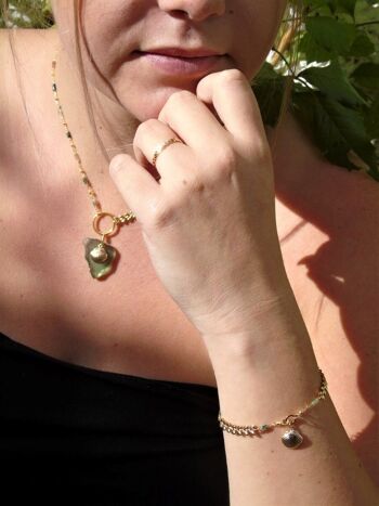 Parure Collier & Bracelet Compostelle 1