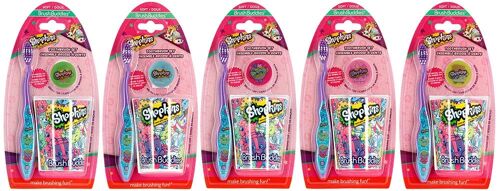 Brush Buddies Shopkins Toothbrush Gift Set