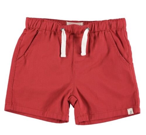 Hugo twill shorts red