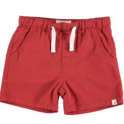 SHORTS HUGO TWILL ROJO niños