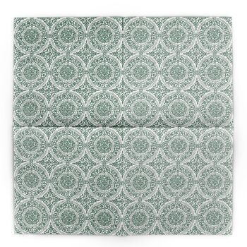 Serviette Madrid-Classic en olive de Linclass® Airlaid 40 x 40 cm, 50 pièces 4