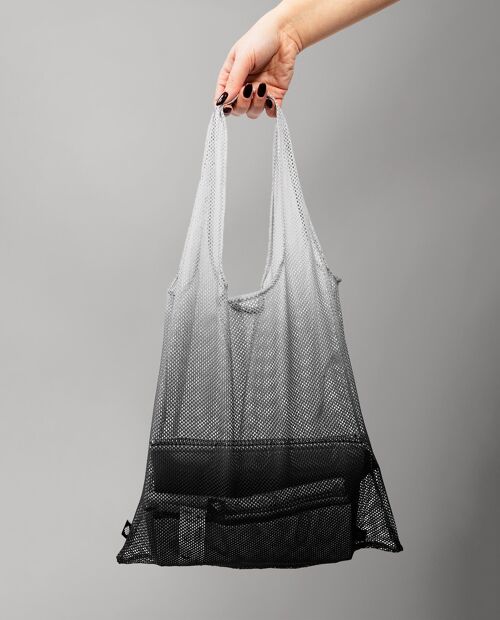 Mesh Bag Charcoal Gray