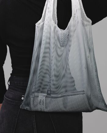 Sac en filet gris anthracite 4